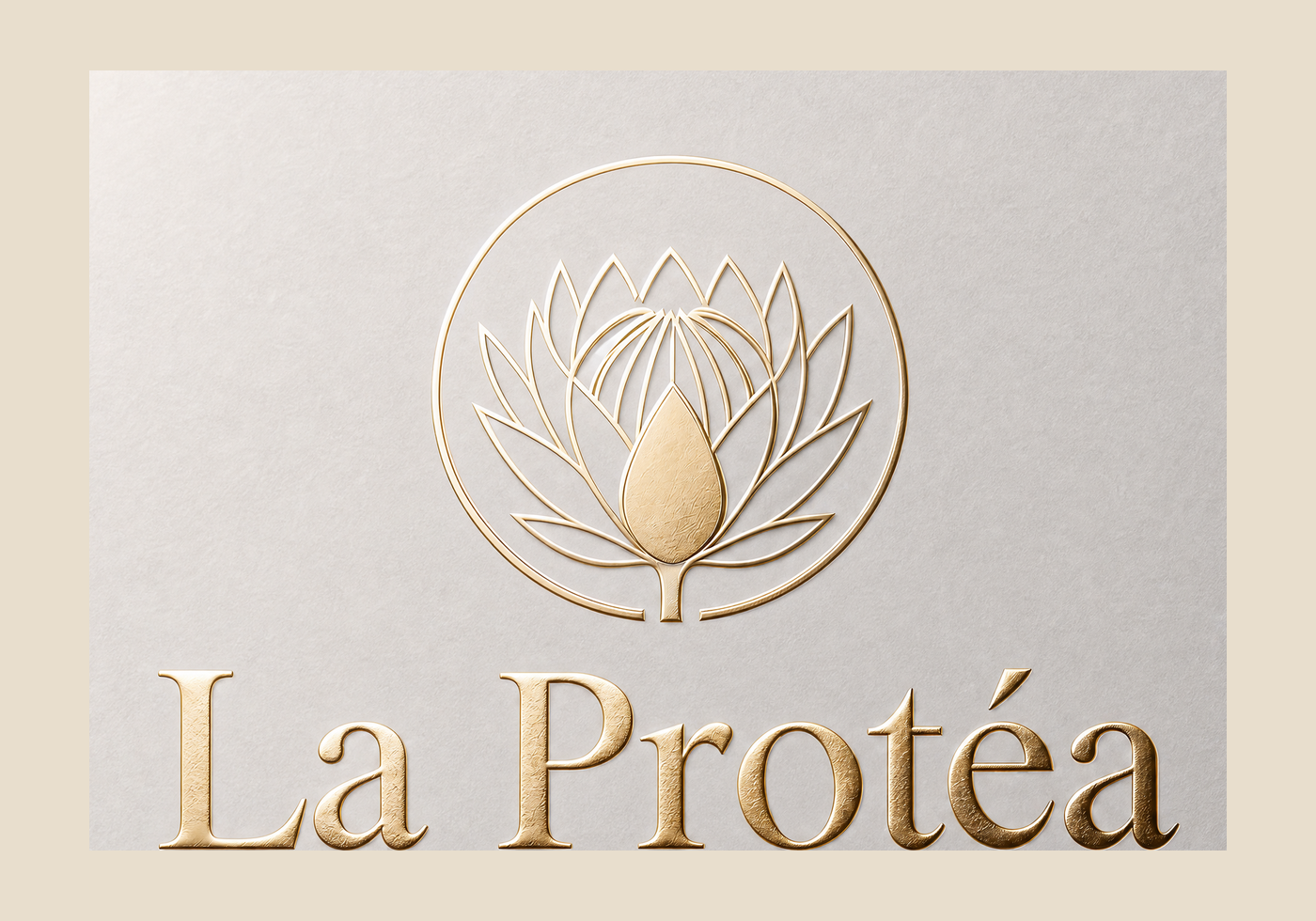 Logo complet La Protéa